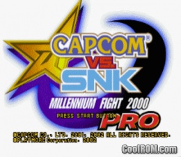 Capcom vs. SNK - Millennium Fight 2000 ROM (ISO) Download for Sega